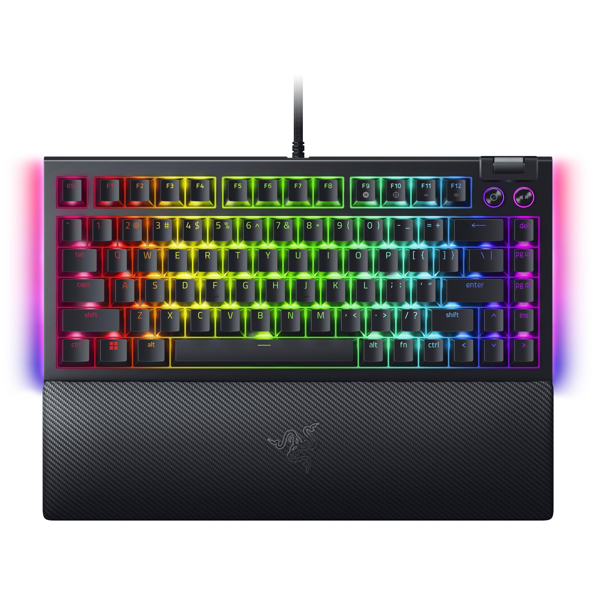 Teclado Razer BlackWidow V4 75% para juegos