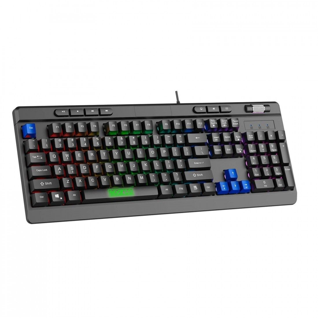 Sparco Gaming Keyboard, Black