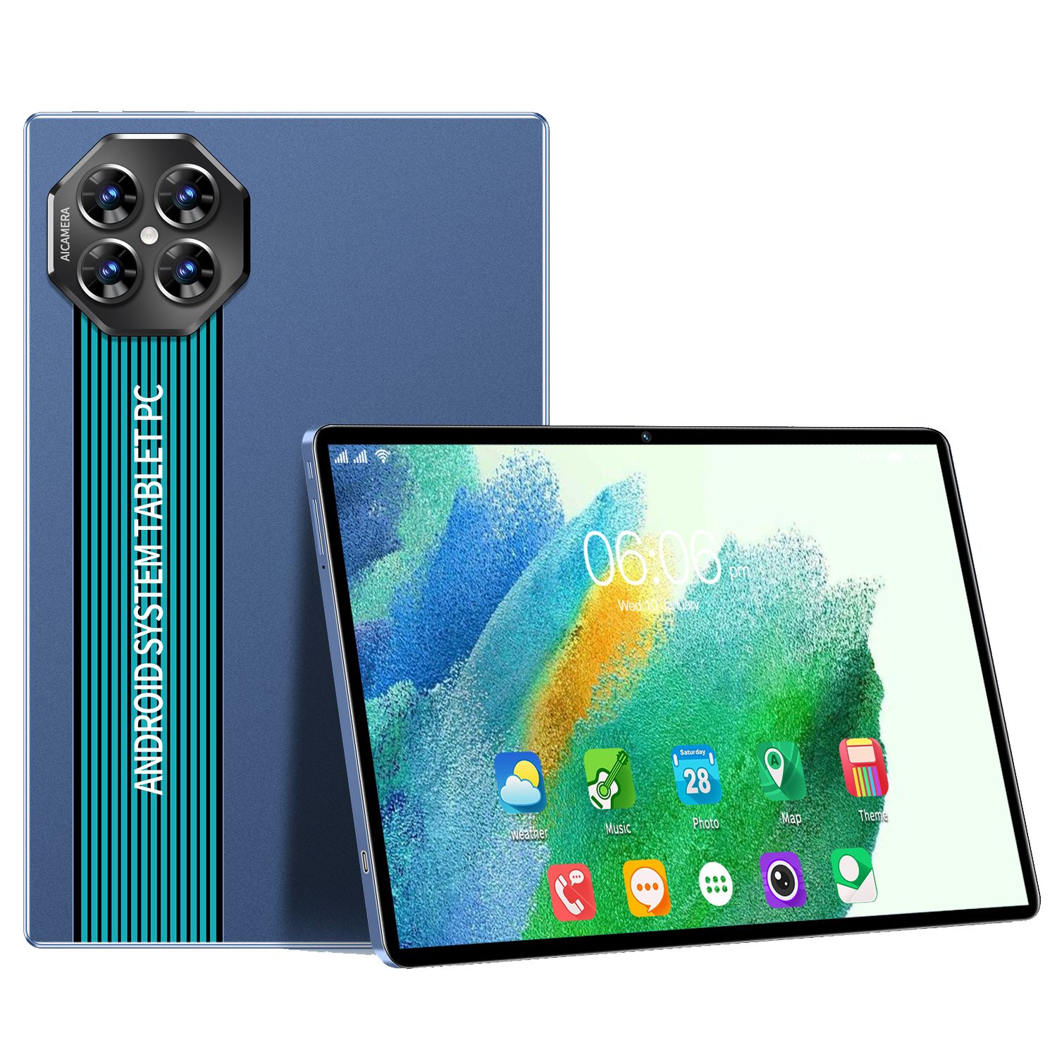 LOIDIS MAX80 (2024) 64GB 10.1-inch WiFi Tablet - Blue