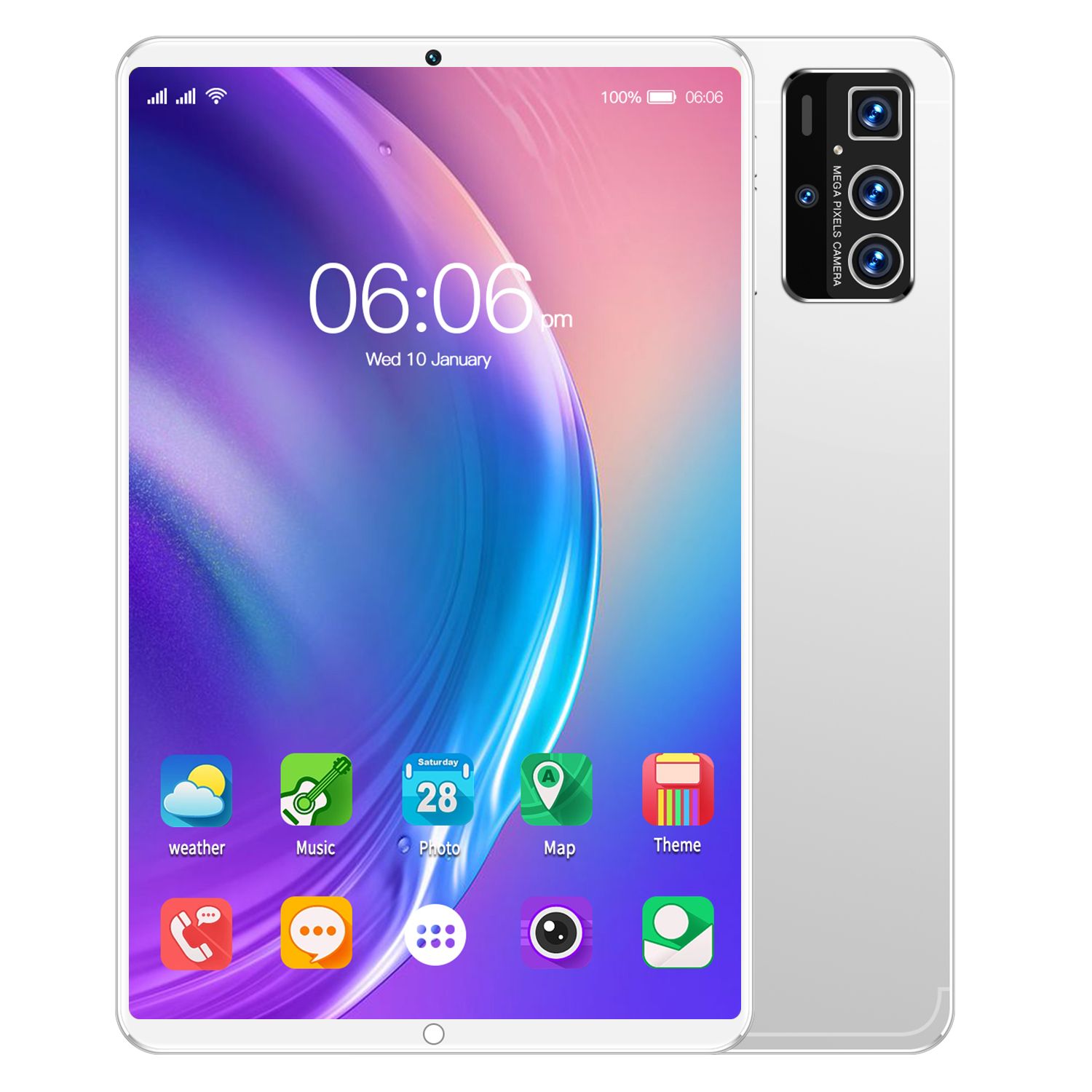 LOIDIS Pro 14 (2024) 32GB 10.1-inch Wi-Fi Tablet - White