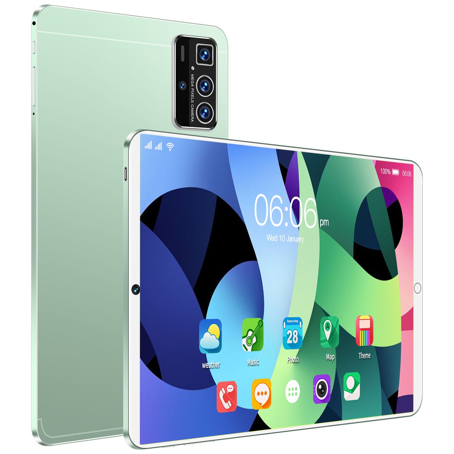 LOIDIS Pro 14 (2024) 64GB 10.1-inch Tablet - Wi-Fi Green