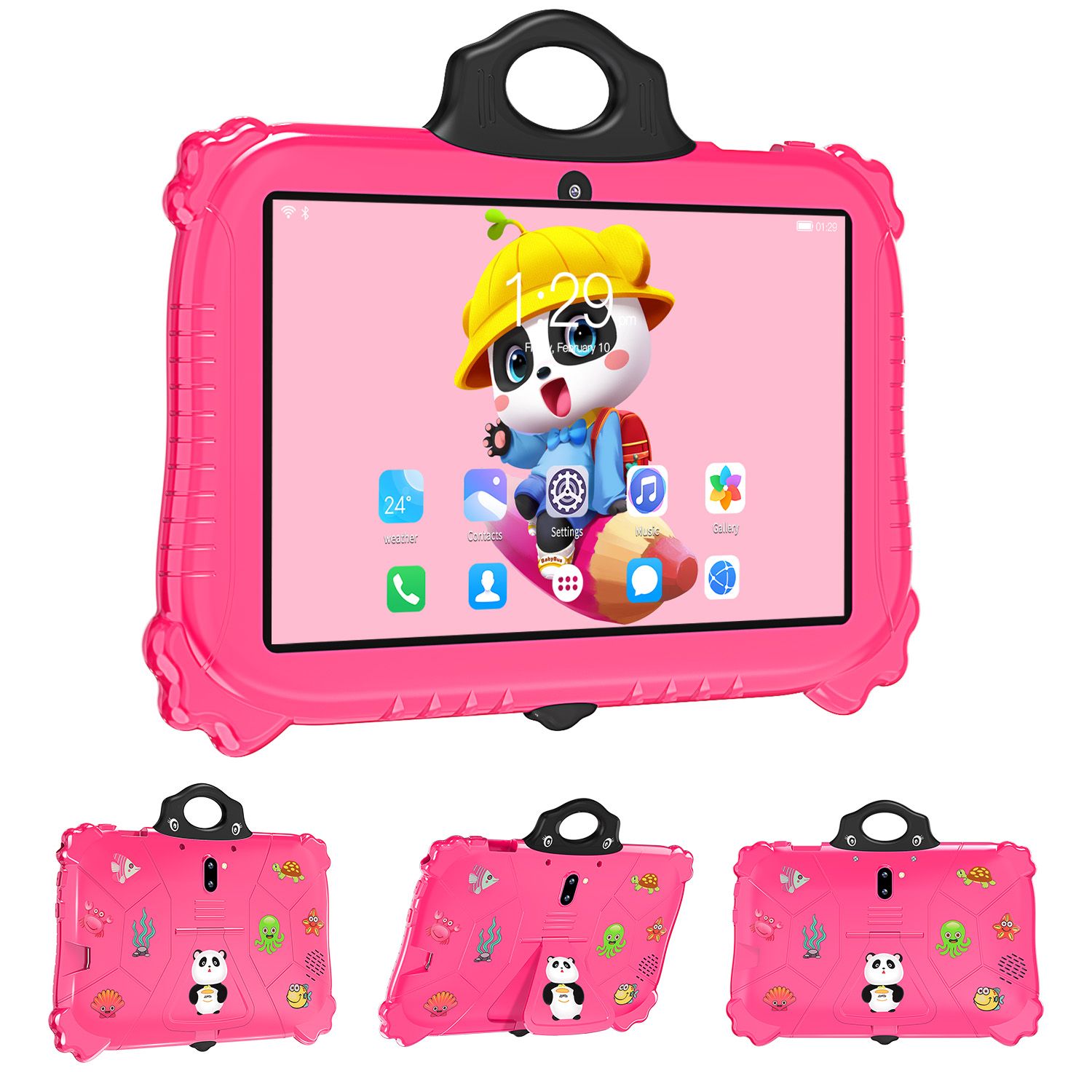 LOIDIS Children's Tablet C79 (2024) 32GB 7.1 inches Wi-Fi Pink