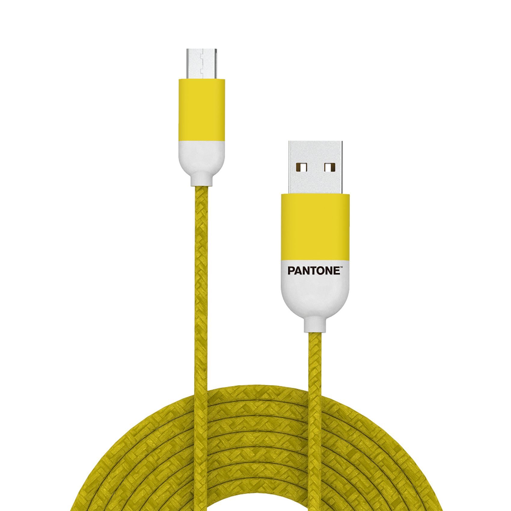 Celly 1.5m USB 2.0 Micro-USB to USB A Cable - Yellow