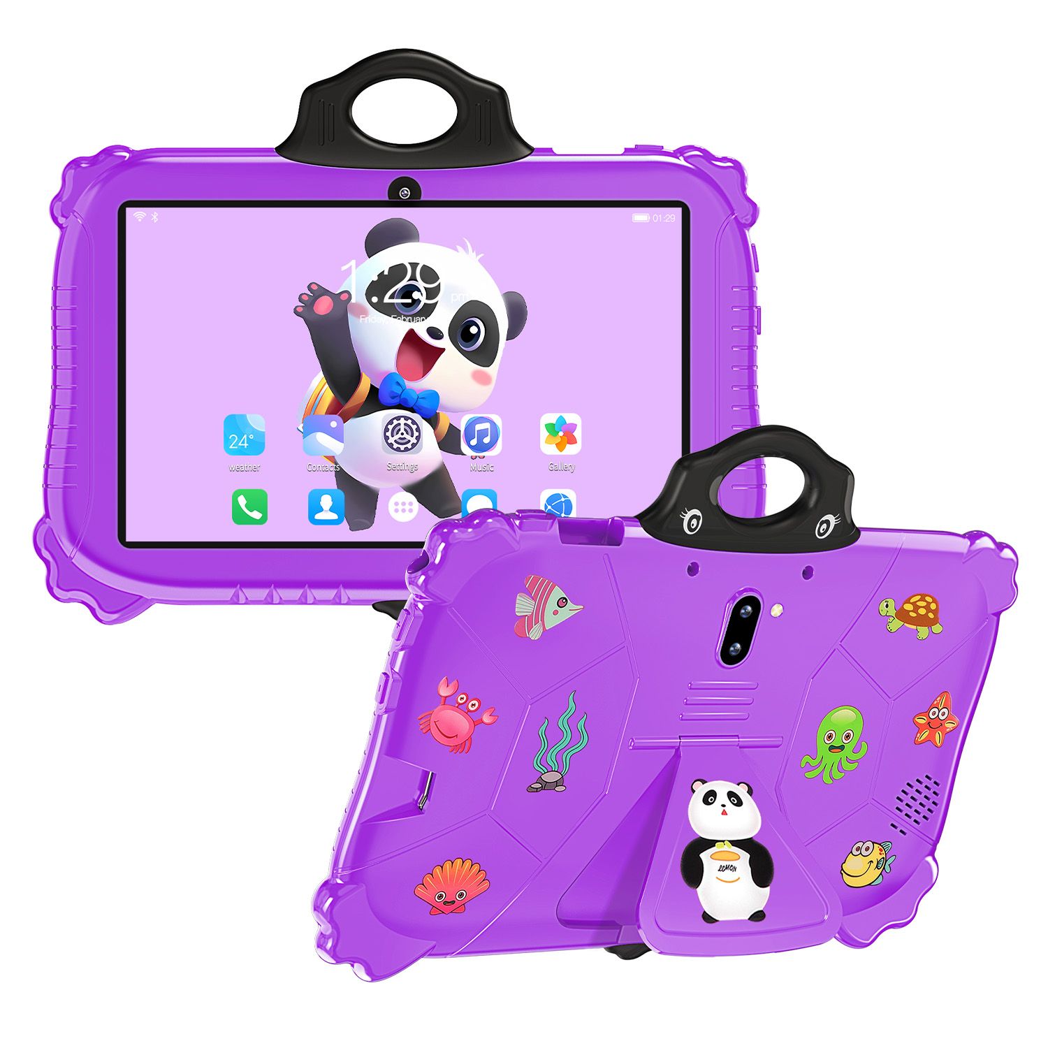 LOIDIS Children's Tablet C79 (2024) 64GB 7.1 inches Wi-Fi Purple