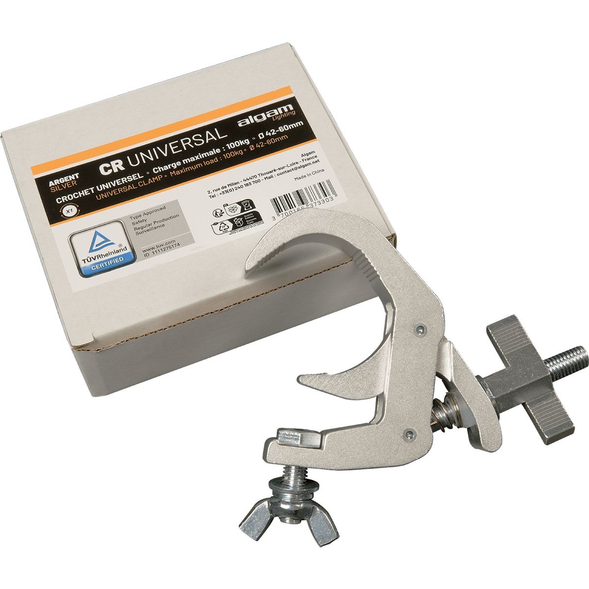 Algam Lighting Universal Hook - LAL CR-UNIVERSAL