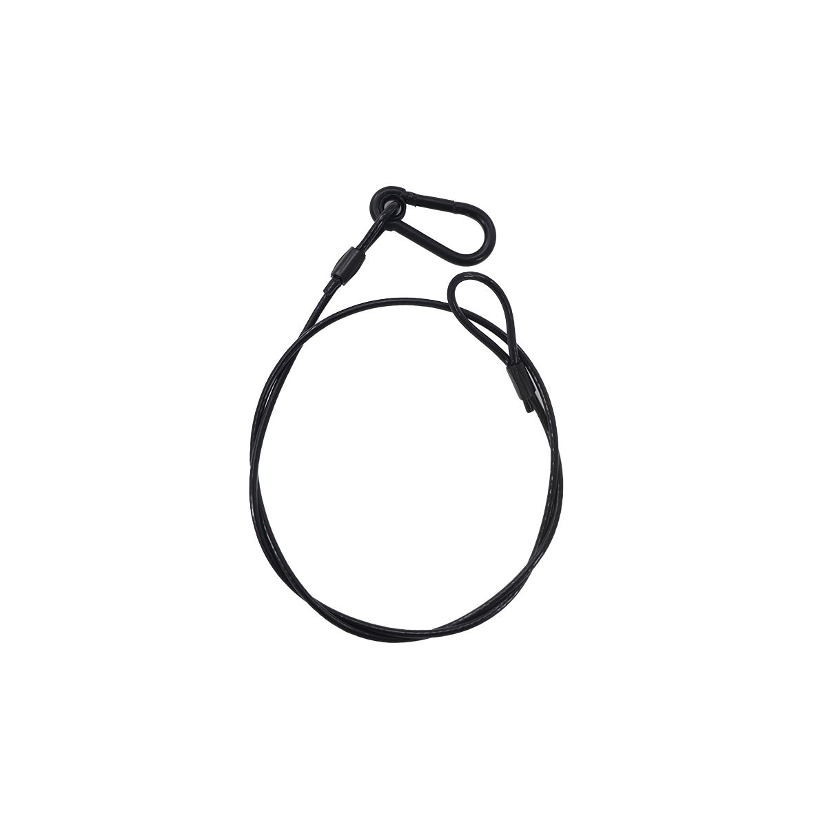 Algam Lighting LAL SWB-3-75-PACK 12 Pack Safety Slings 3mm x 75cm Black