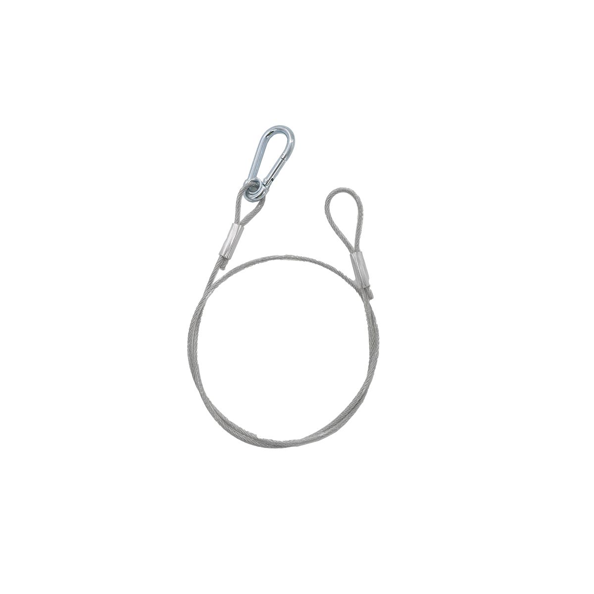 Algam Lighting SWS-3-75-PACK Safety Straps, 12 Pack, 3mm x 75cm, Silver