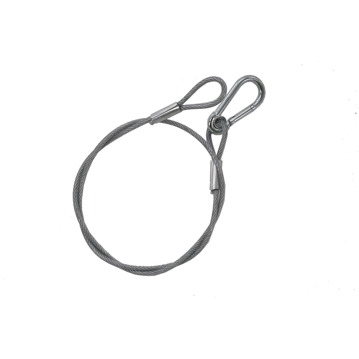 Algam Lighting SWS-4-85-PACK Security Straps Pack of 12, 4mm x 85cm, Silver