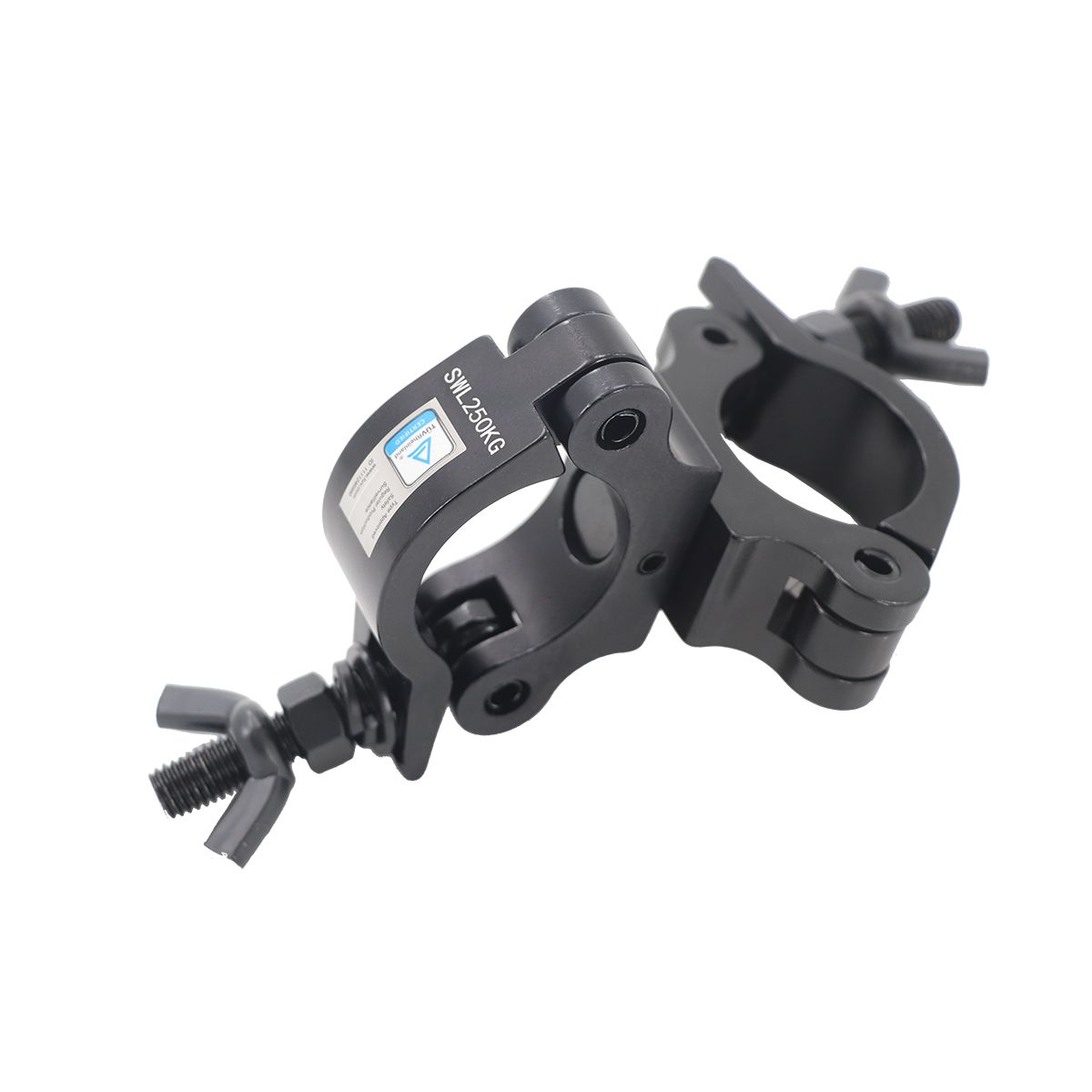 Algam Lighting LAL SCB-4252-250KG 250kg Black Coupler Hooks 42-52mm