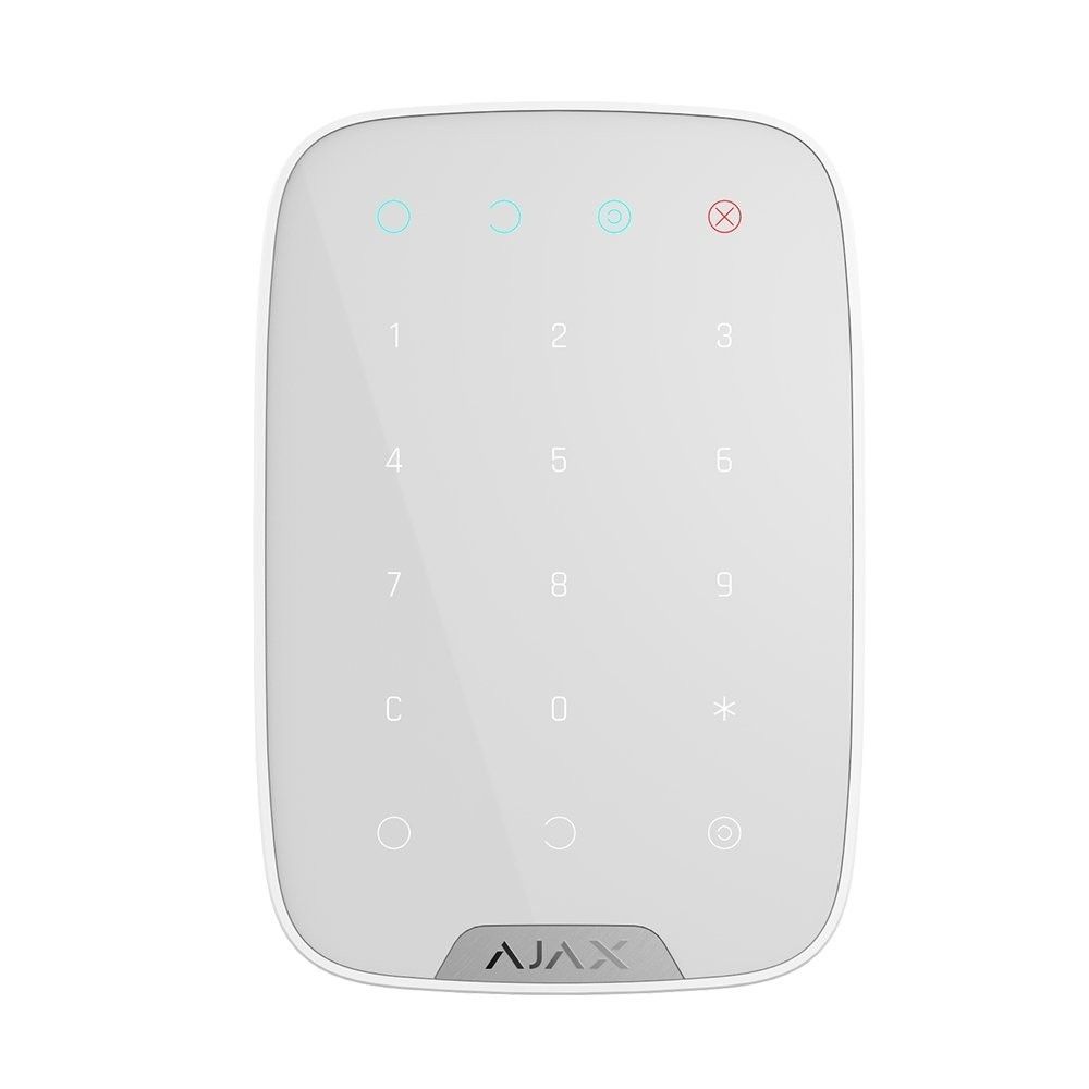 Wireless Keypad Security System - White - Ajax