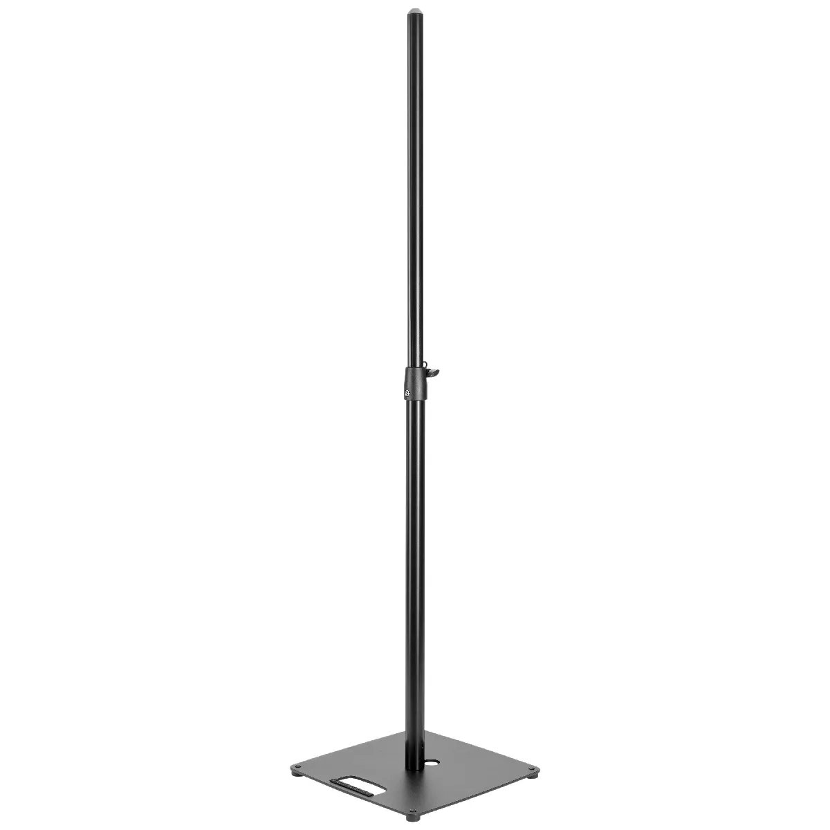 K&M 26731 - Adjustable Speaker Stand with Flat Base - Cable Pass - Steel - Up to 15 kg
