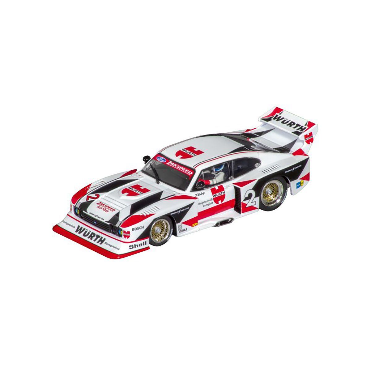 Ford Capri Zakspeed Turbo No2 1/32 Digital Scale Racing Car