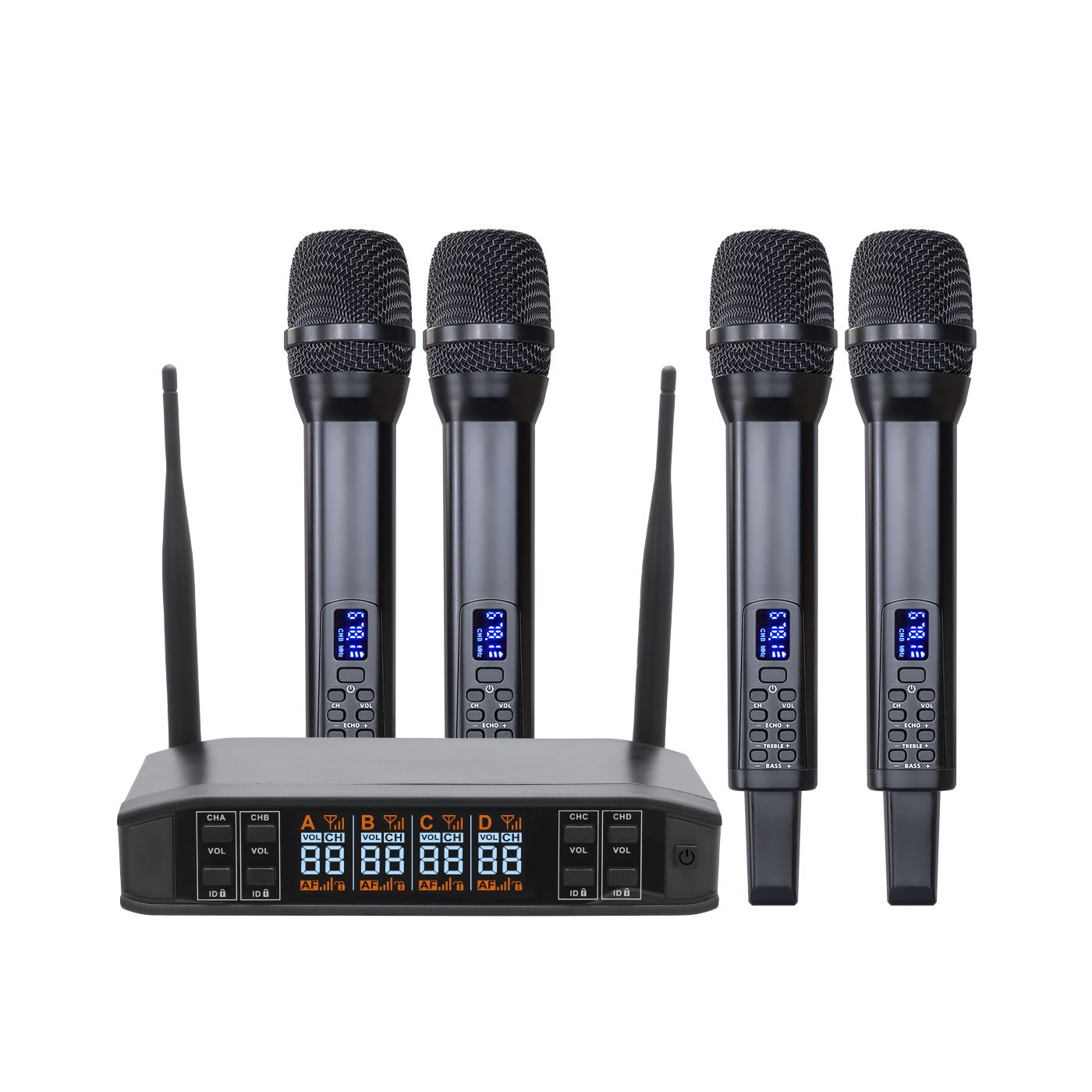 Sistema de micrófono inalámbrico INF (1 a 4)