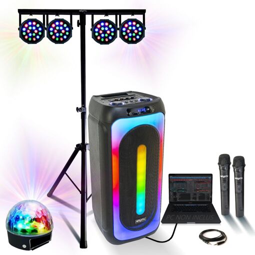 MOOVING USB Bluetooth Karaoke System MS-MAGIC-SOUND1000