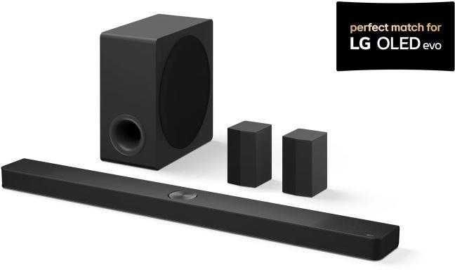 LG S90TR.DEUSLLK Wireless Audio Bar - 670W, Black
