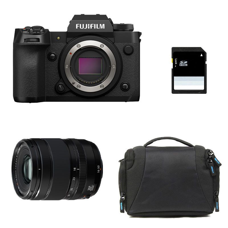Fujifilm X-H2 + 16-50mm Lens + 3 Year Warranty + Bag + 8GB SD Card