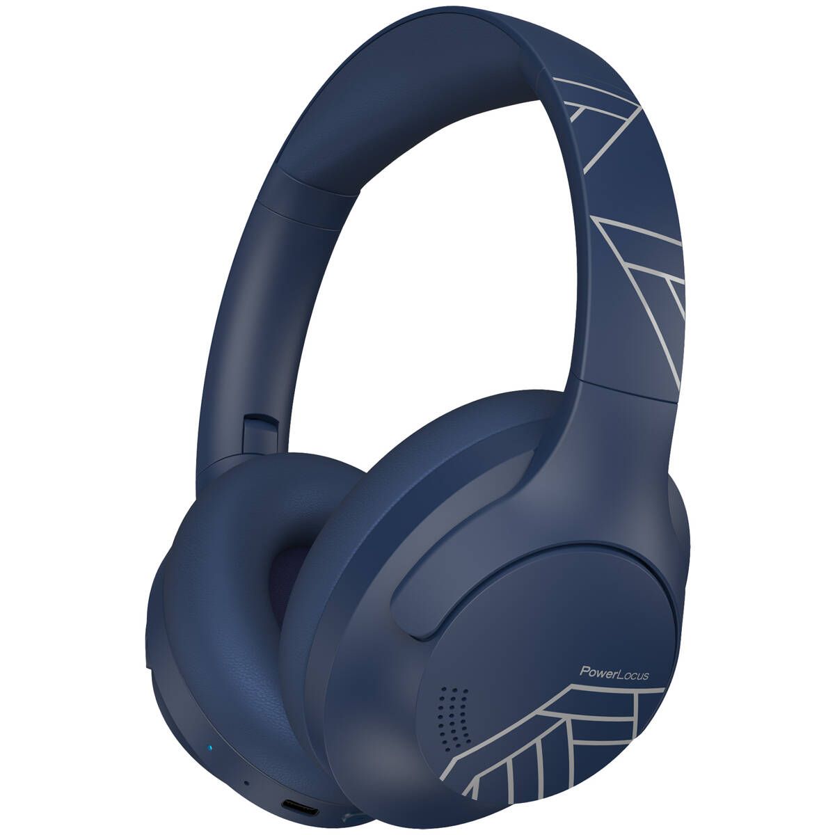 Casques audio sans fil PowerLocus P3 (Bleu marine-Argent)