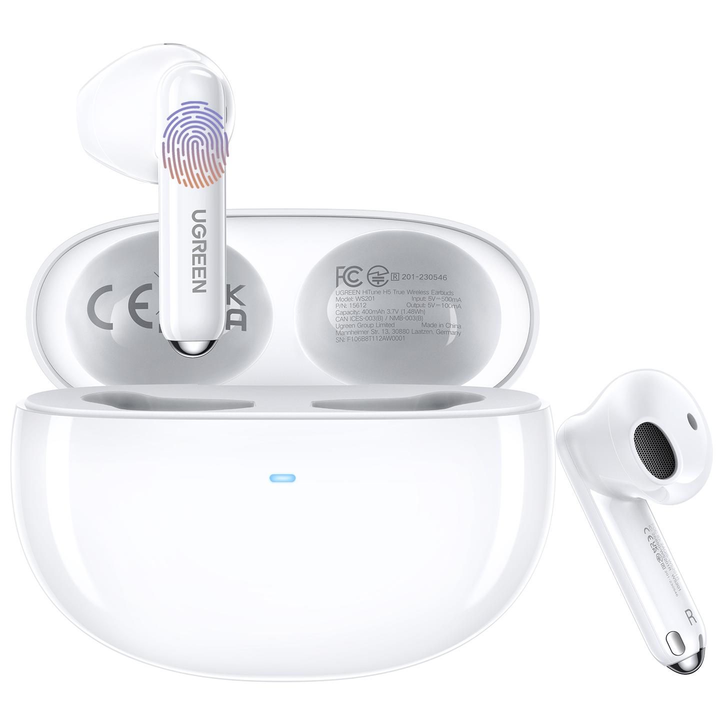 Ugreen HiTune H5 True Wireless Stereo Earbuds (TWS) - White