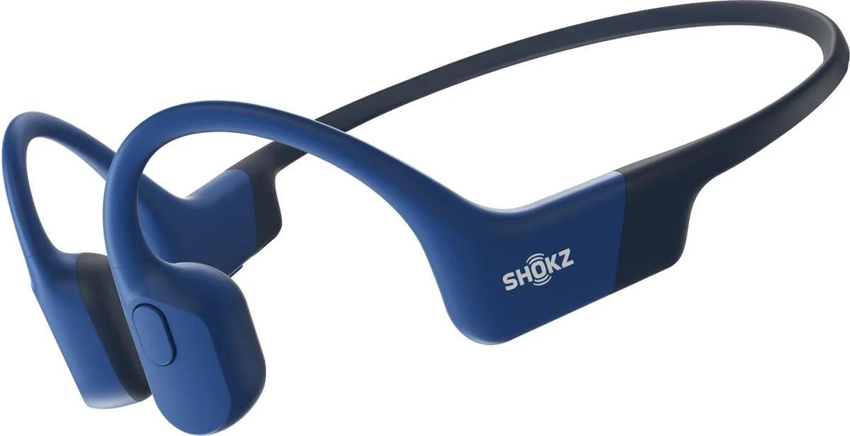 Shokz OpenRun USB-C - Casque sportif sans fil à conduction osseuse - Bleu