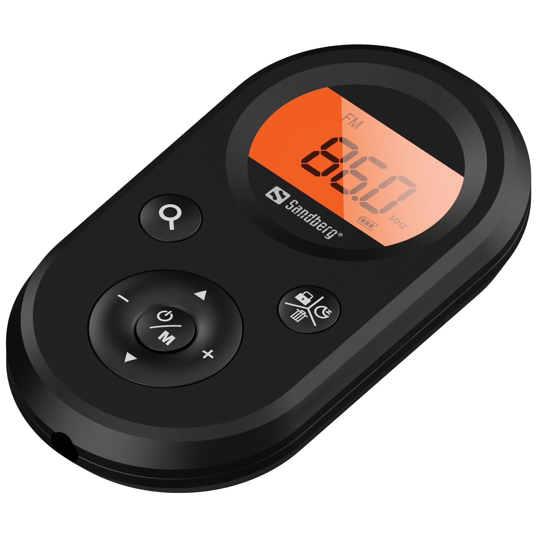 Sandberg Portable Radio Black