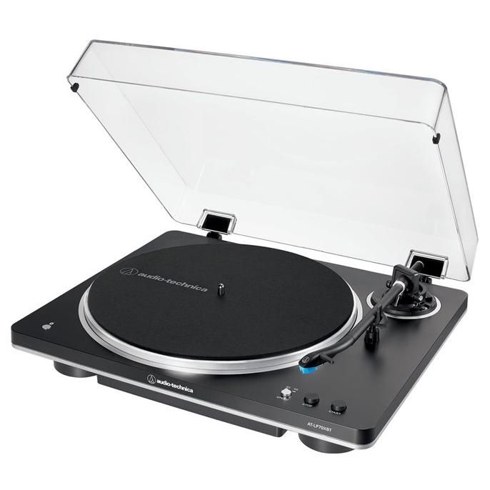 Audio-Technica AT-LP70XBTBS Turntable, Black