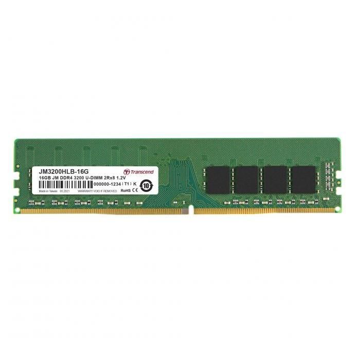 Transcend JetRam JM3200HLB-16G 16GB (2x8GB) DDR4 Memory Module