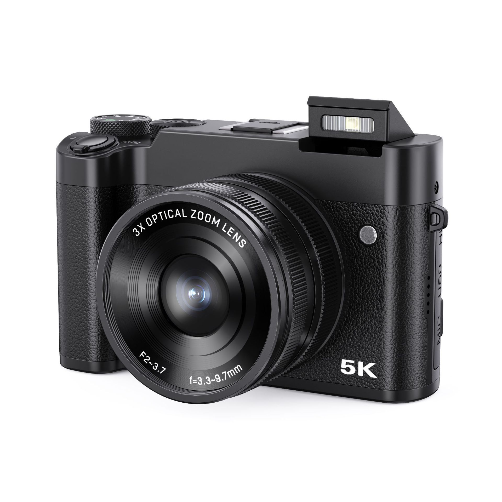 INF 16X 5K Digital Video Camera for Vlogging YouTube