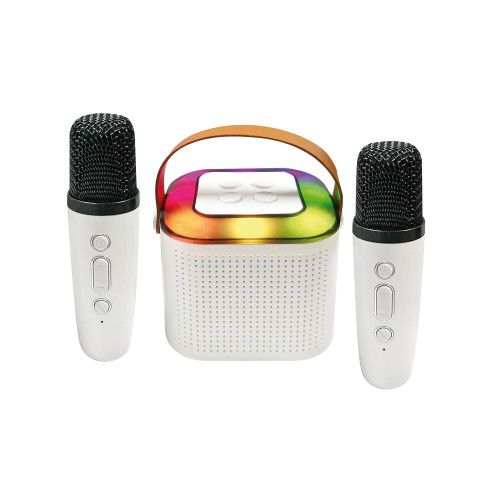 Encimera de Karaoke Bluetooth Mini Inovalley (2 micrófonos)
