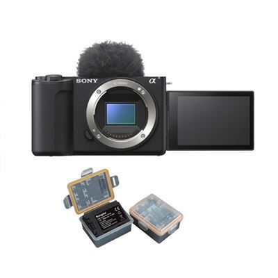 Sony ZV-E10 II Camera (Black) + Kingma Battery (Sony NP-FZ100)