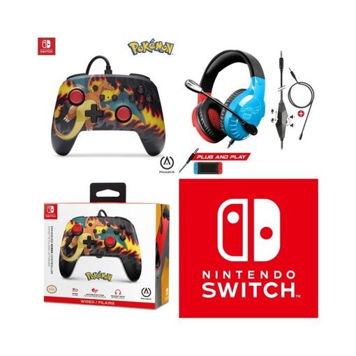 POWER A Nintendo Dracaufeu Gaming Headset