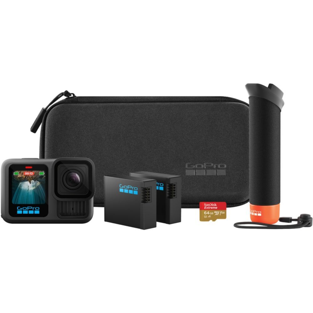 GoPro HERO13 Black Sport Camera Accessory Bundle