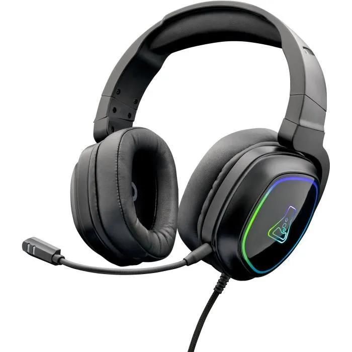 G-Lab KORP BARIUM Wired Gaming Headset - Black