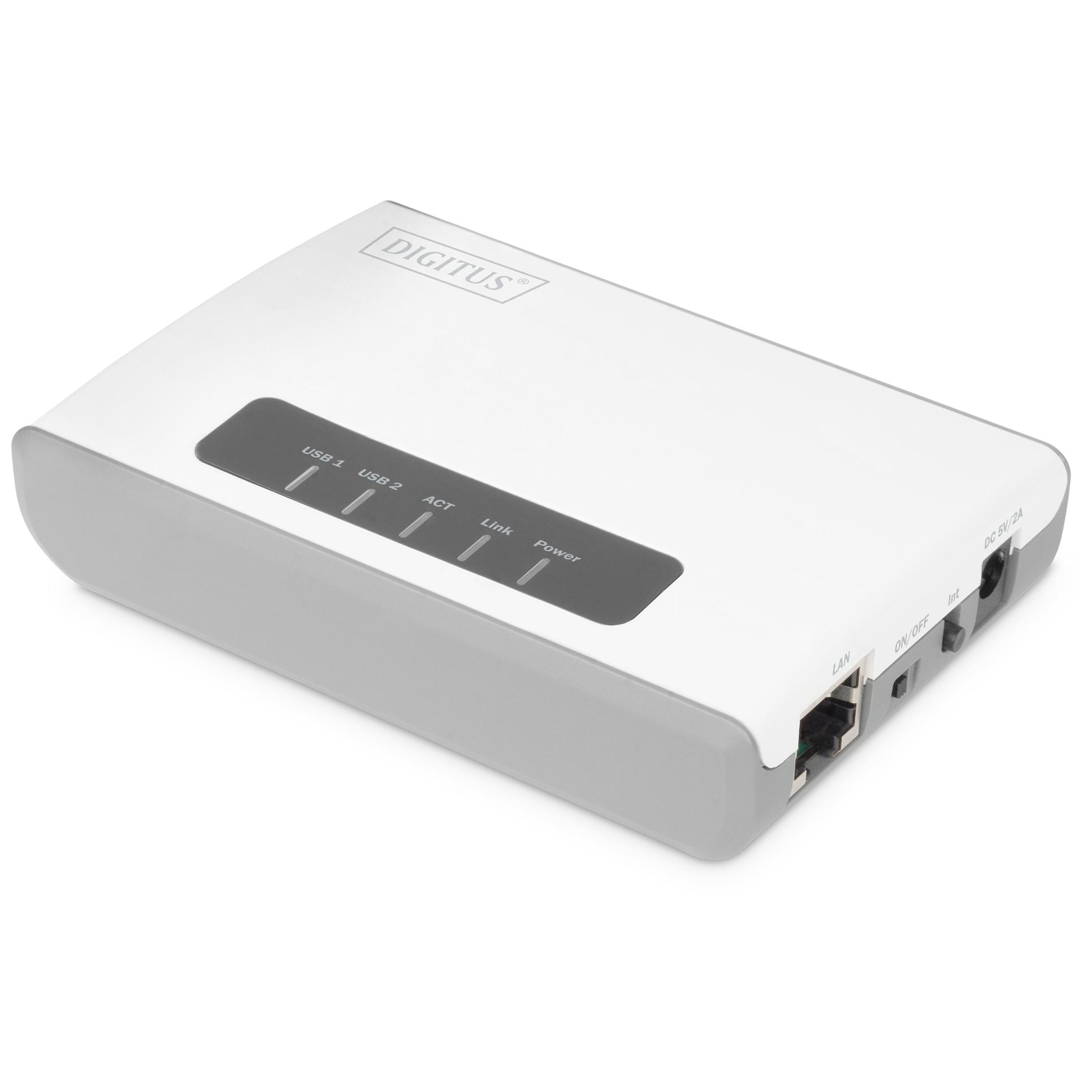 Digitus Wireless Multi-Function Network Server 2-Port USB 2.0