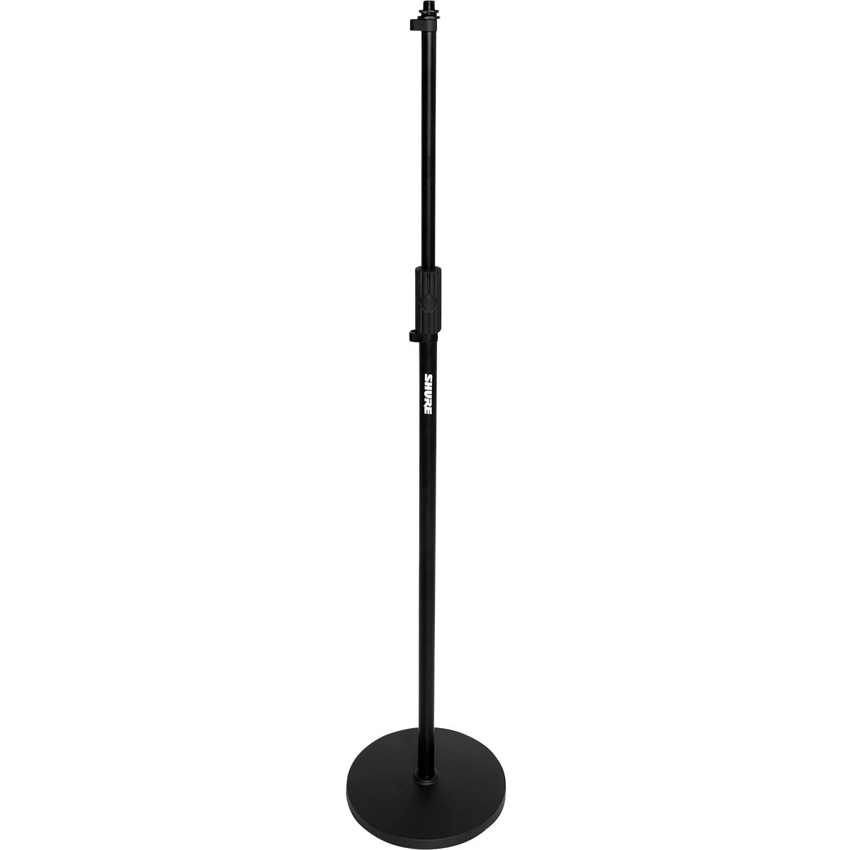 Shure by Gator ASG SH-RBMICSTAND10 Adjustable Microphone Stand with Round Base, 25cm