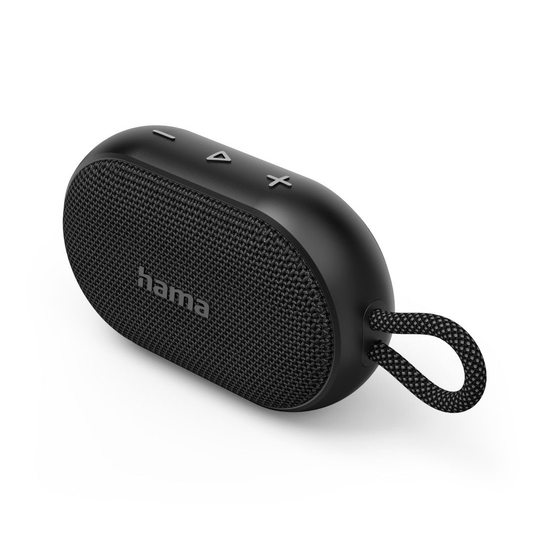 Hama Buddy 3.0 Bluetooth Speaker, IPX7 Waterproof, 6W, Black