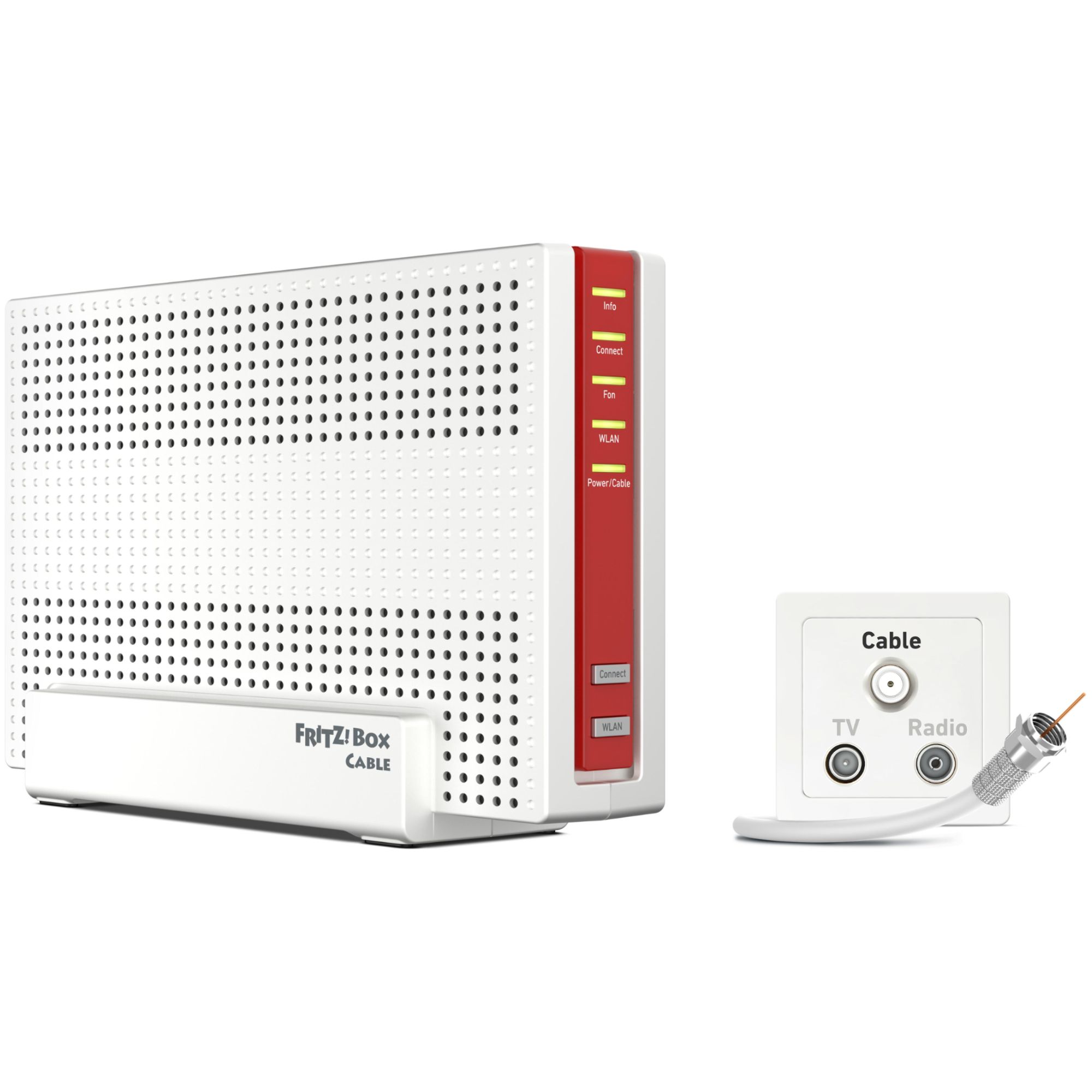 Fritz! 6690 Wireless Gigabit Ethernet Router Dual-Band (2.4 GHz / 5 GHz) White