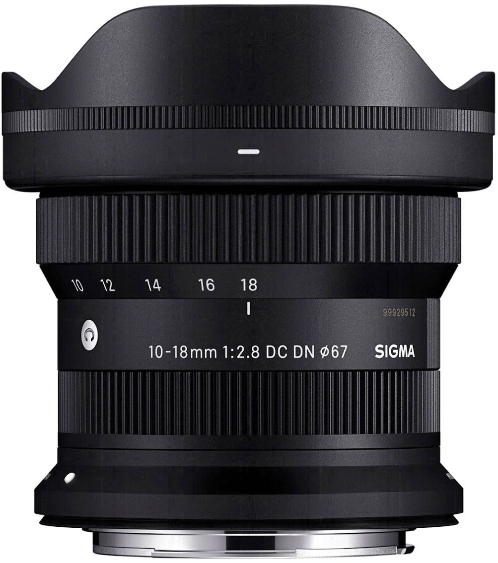 Sigma 10-18mm f/2.8 DC DN Contemporary Canon RF-S Lens