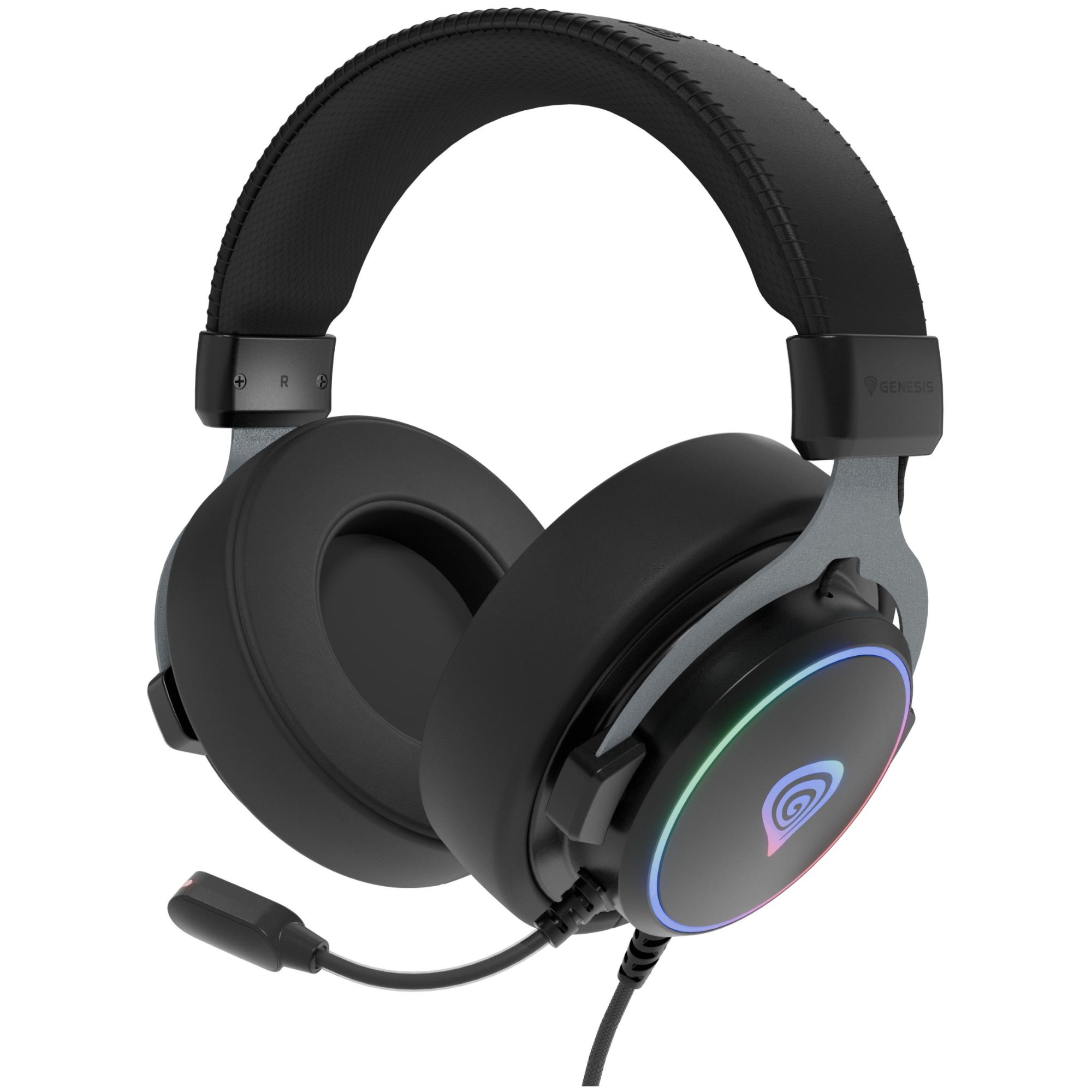 Genesis Neon 764 Gaming Headset with USB Type-A Cord