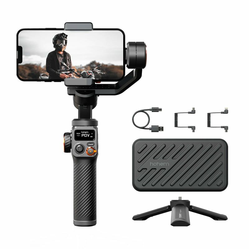 Hohem iSteady M6 Smartphone Camera Stabilizer Kit, Black