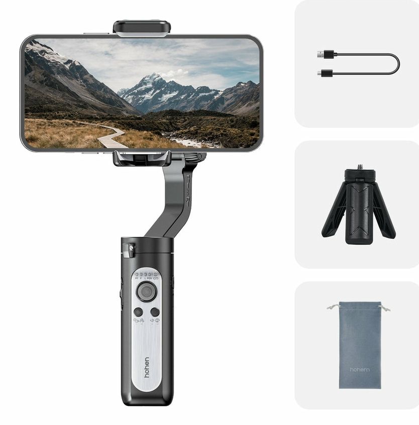 Hohem iSteady XE Smartphone Camera Stabilizer, Black