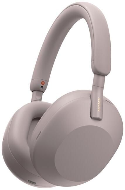 Sony WH-1000XM5 - Bluetooth Noise Cancelling Headphones - Pink