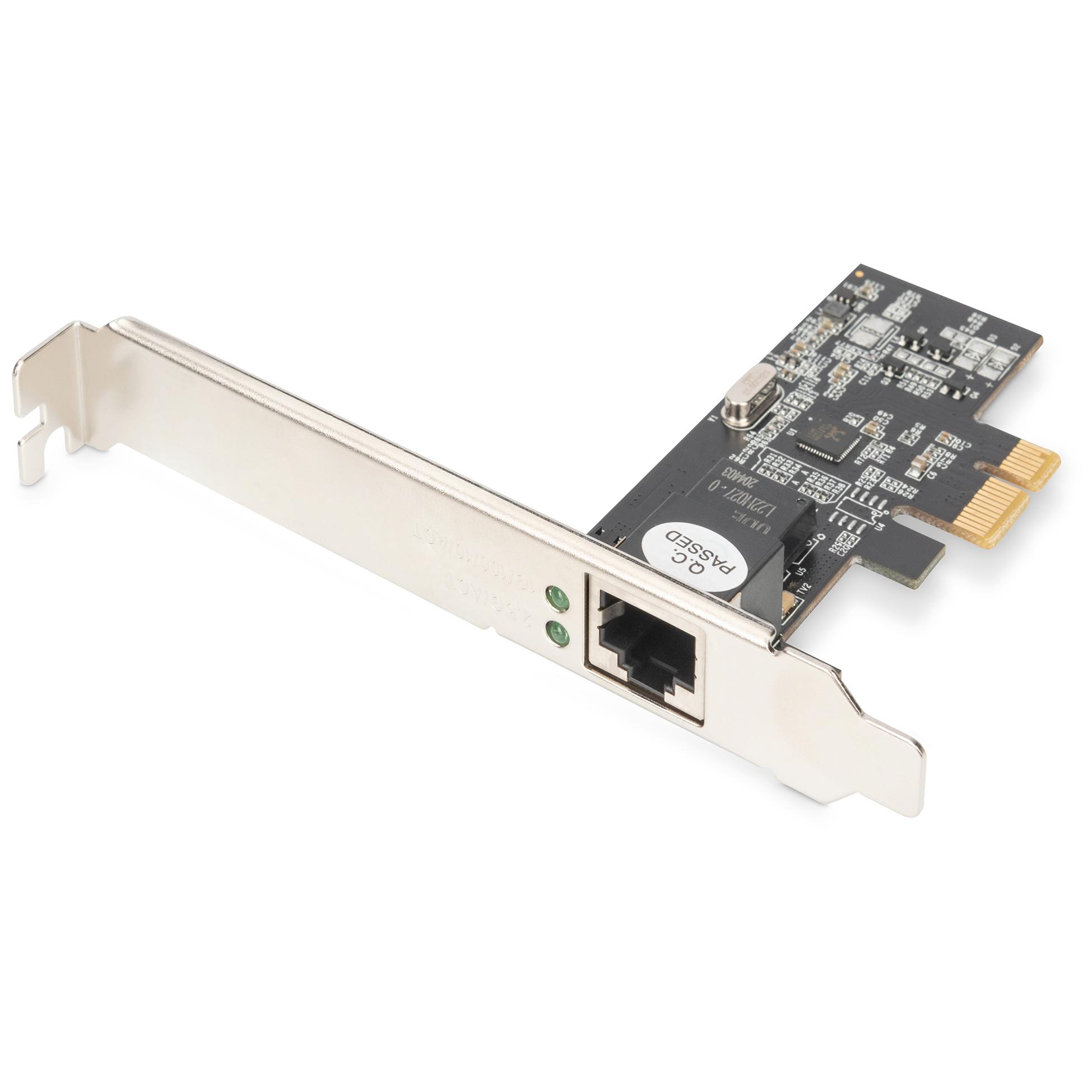 Digitus Gigabit Ethernet PCI Express Card 2.5G (4-Speed)