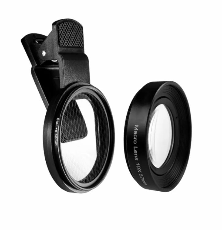 INF 3-in-1 Macro Lens 52mm 10X with Star Filter