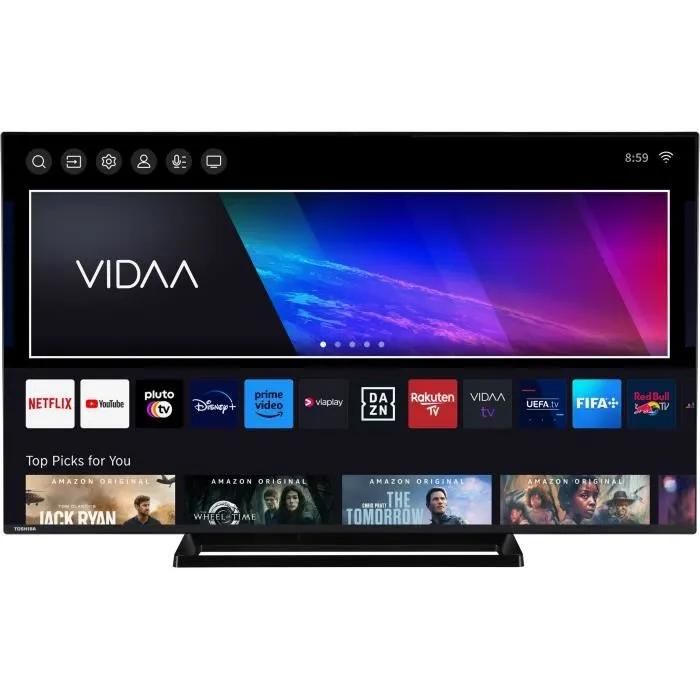 Toshiba 50QV3363DG 50-Inch 4K UHD HDR QLED TV
