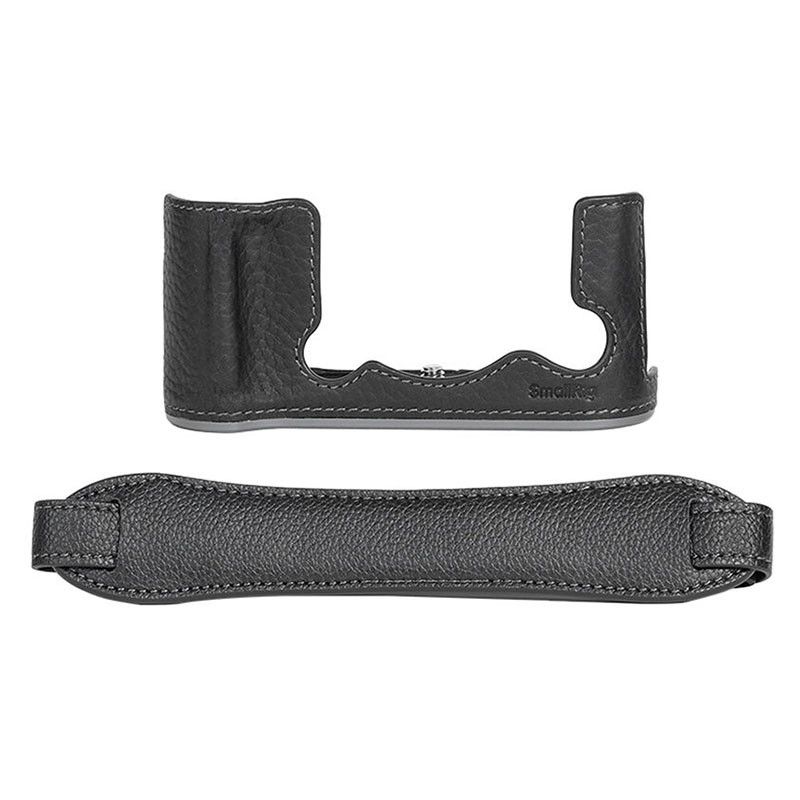 SmallRig Leather Half Case Kit for Fujifilm X-T50 (Black)