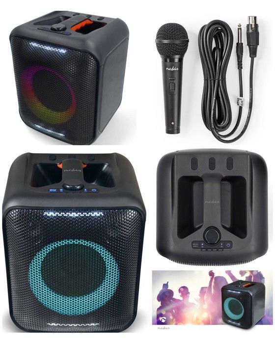 SONO Bluetooth Speaker - Karaoke - 150W - LED Effects - 5h Battery - TWS Wireless