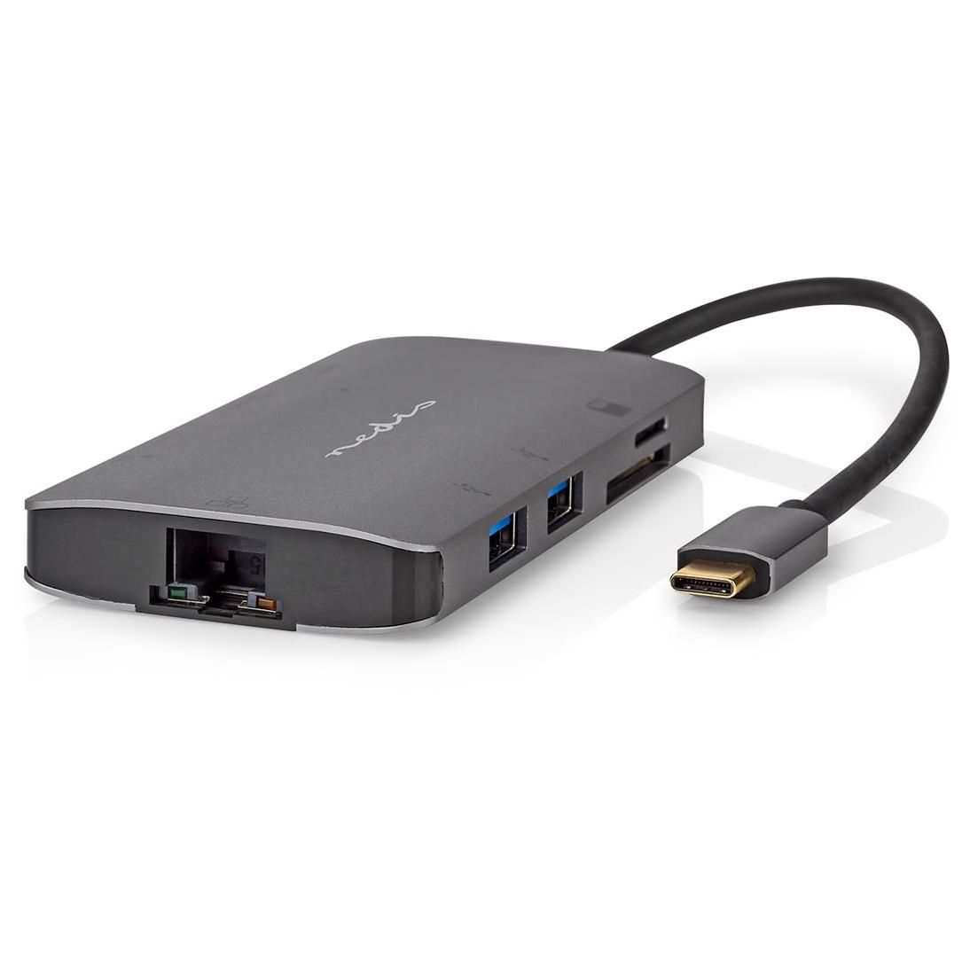 Nedis USB 3.2 Gen 1 Type-C Docking Station (Anthracite)