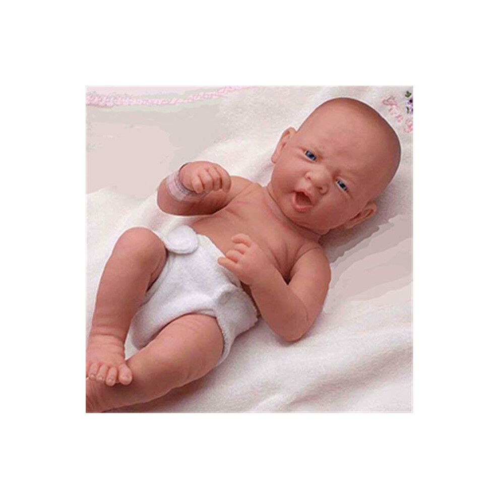 JC Toys Newborn First Yawn Doll - Girl - 36 cm - Pink