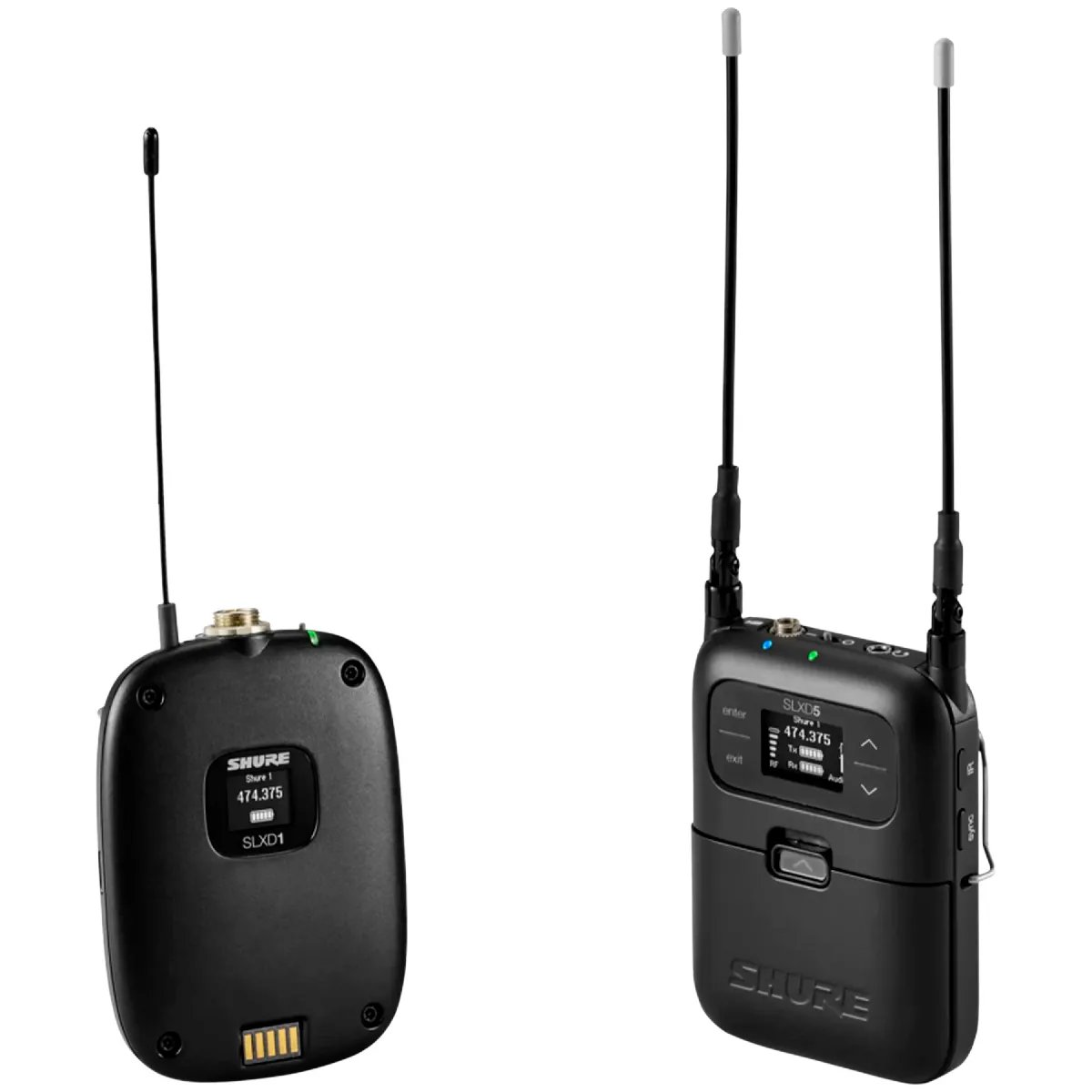 Shure SLXD15 H56 Wireless Transmitter System - Portable Single-Channel Receiver