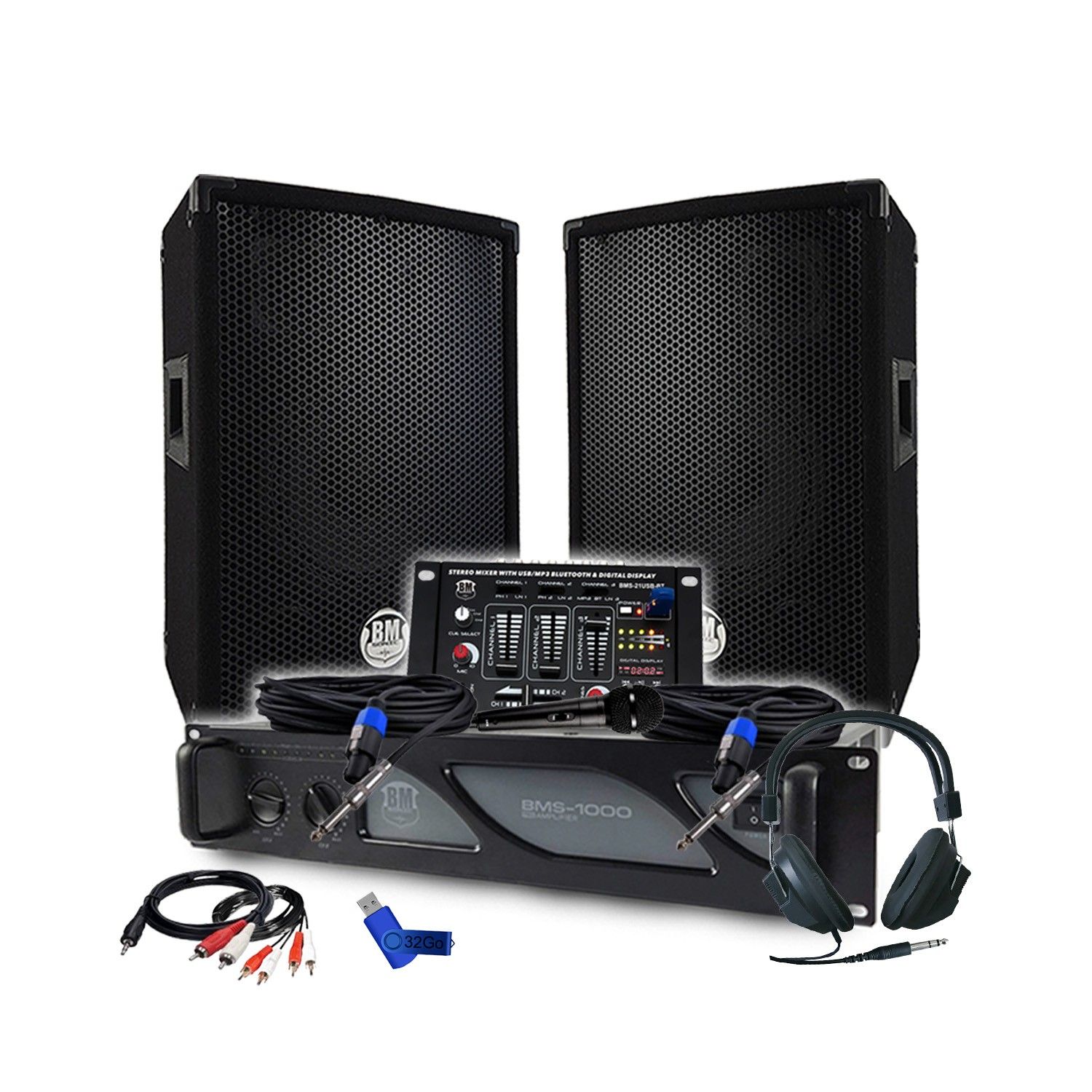 Kit de Sonido BM SONIC 1000W